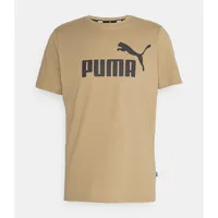 Camiseta Ess Logo Tee Puma Marrom - imagem 2