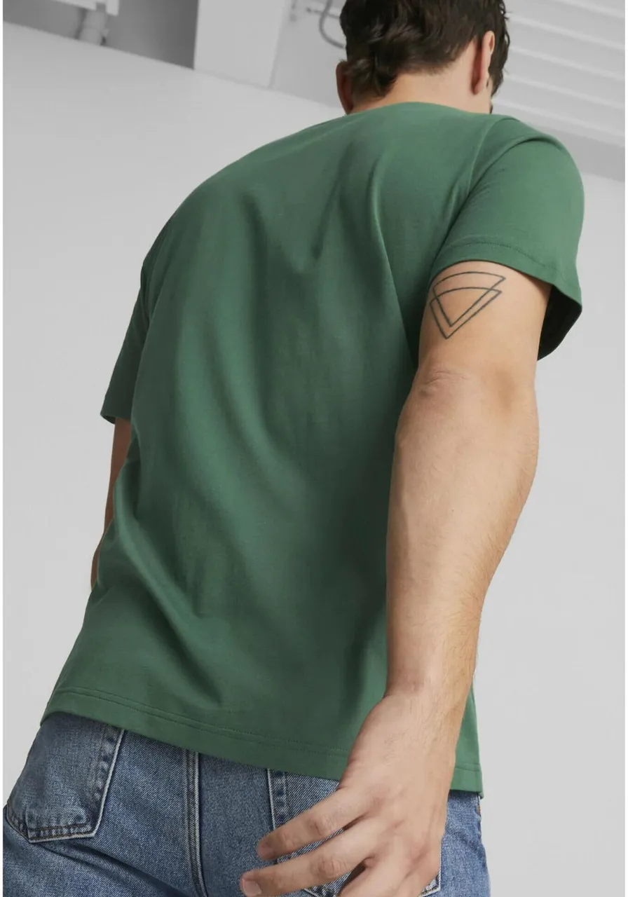 Camiseta Ess Logo Tee Puma Verde