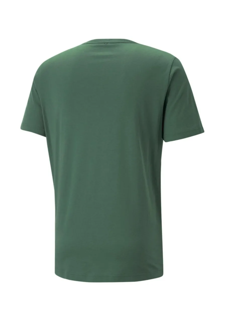 Camiseta Ess Logo Tee Puma Verde
