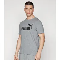 Camiseta Ess Logo Tee Puma Cinza - imagem 2