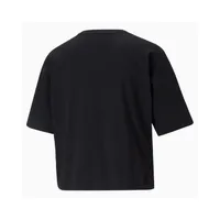 Camiseta Cropped Logo Tee Puma Preto - imagem 4