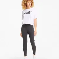 Camiseta Cropped Logo Tee Puma Branco - imagem 2