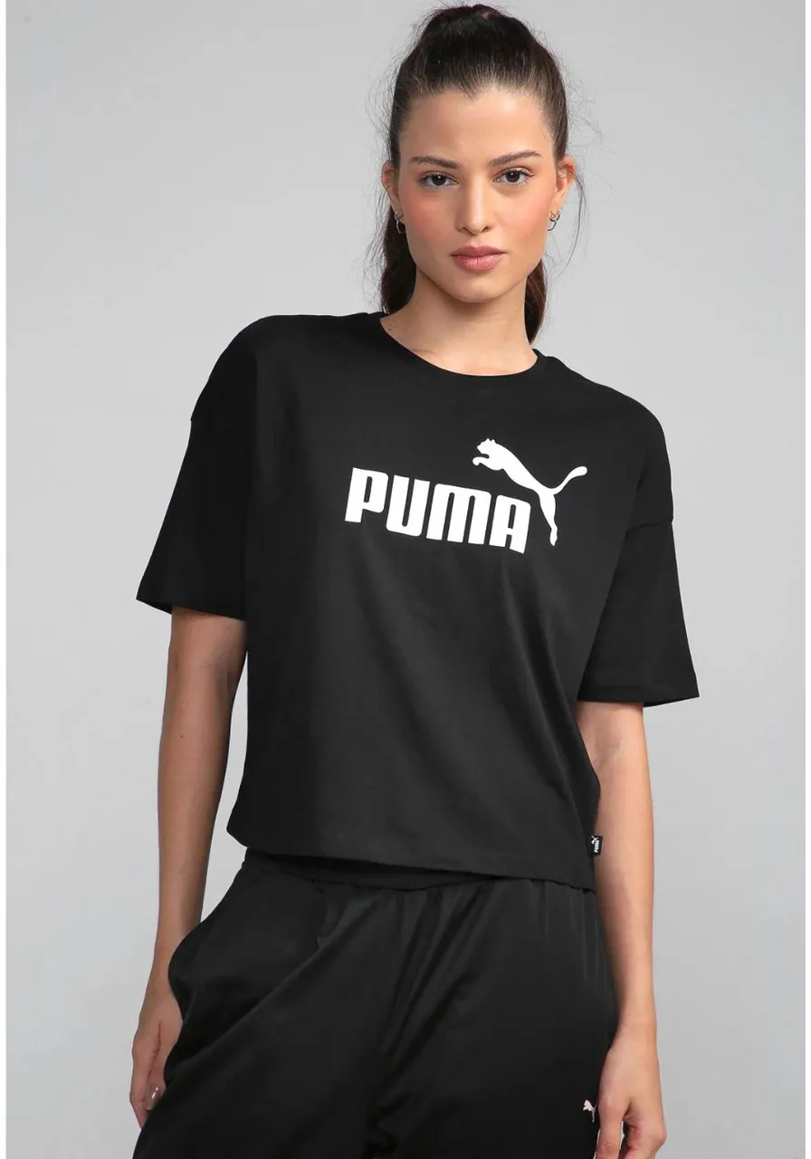 Camiseta Ess Logo Tee W Puma