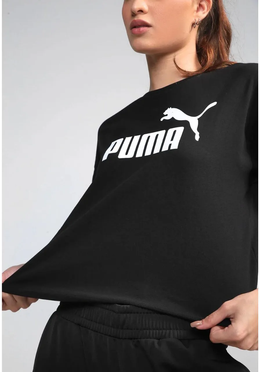 Camiseta Ess Logo Tee W Puma