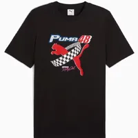 Camiseta M/C graphics Puma moto tee blac Ref 13477 - imagem 3