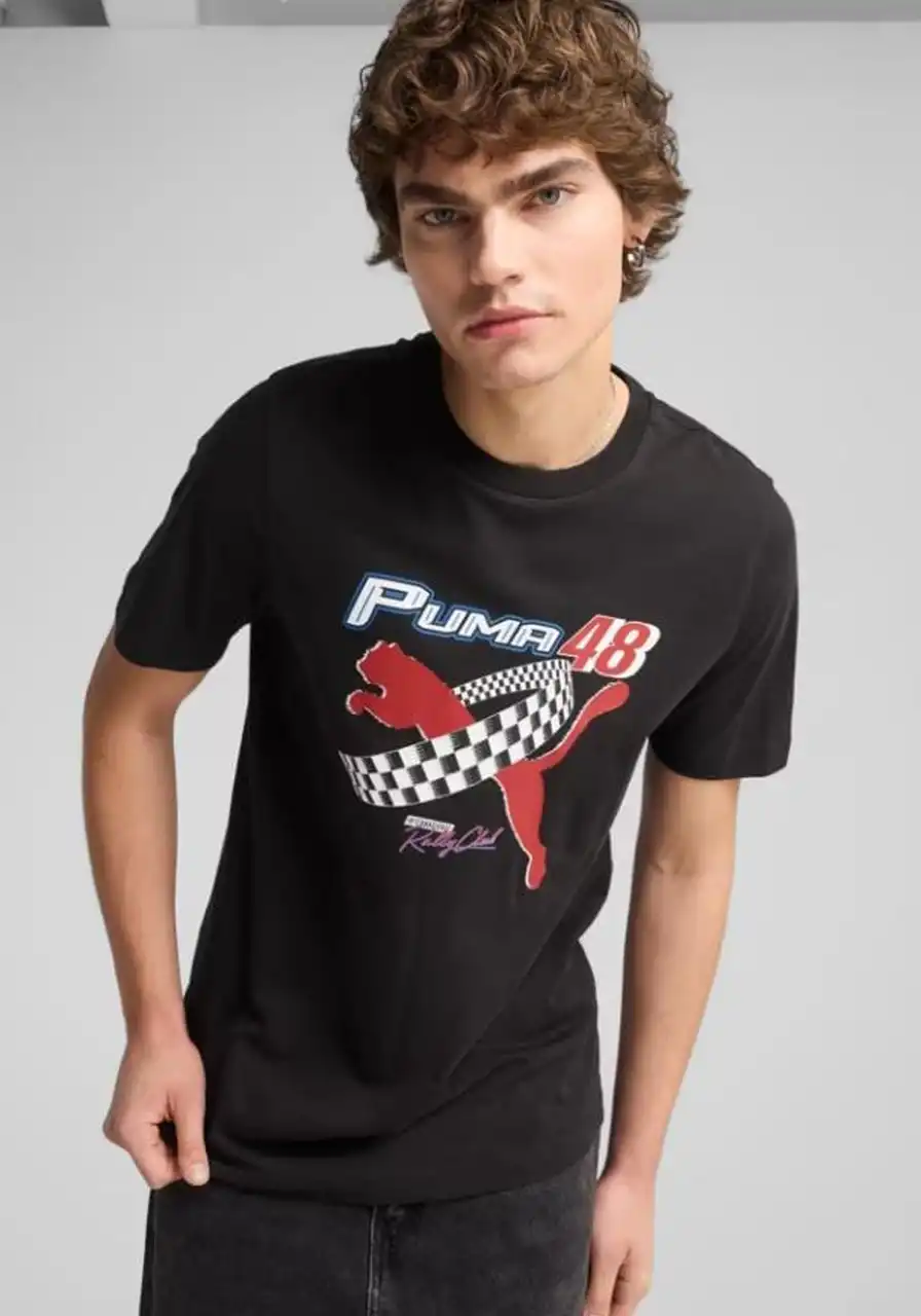 Camiseta M/C graphics Puma moto tee blac Ref 13477