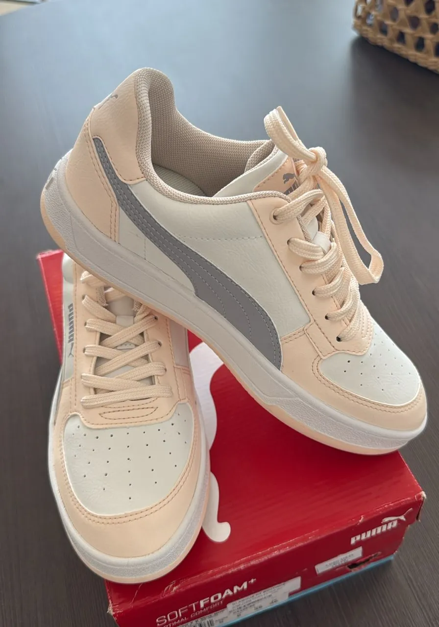 Tênis feminino Puma caven 2.0 WNS BDP Rosebay-Gray Ref 13270