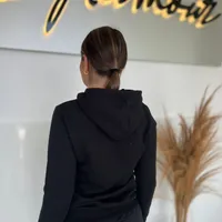 Blusão ESS Logo Hoodie Puma Preto - imagem 4