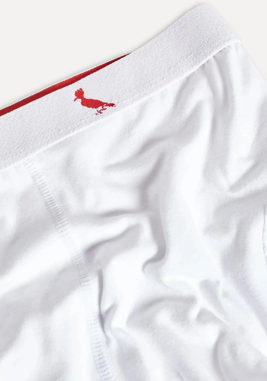 Cueca Boxer Básica Brancas Reserva Ref 14813