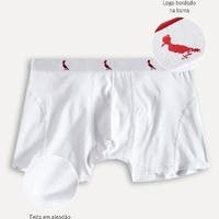 Cueca Boxer Básica Brancas Reserva Ref 14813 - imagem 2