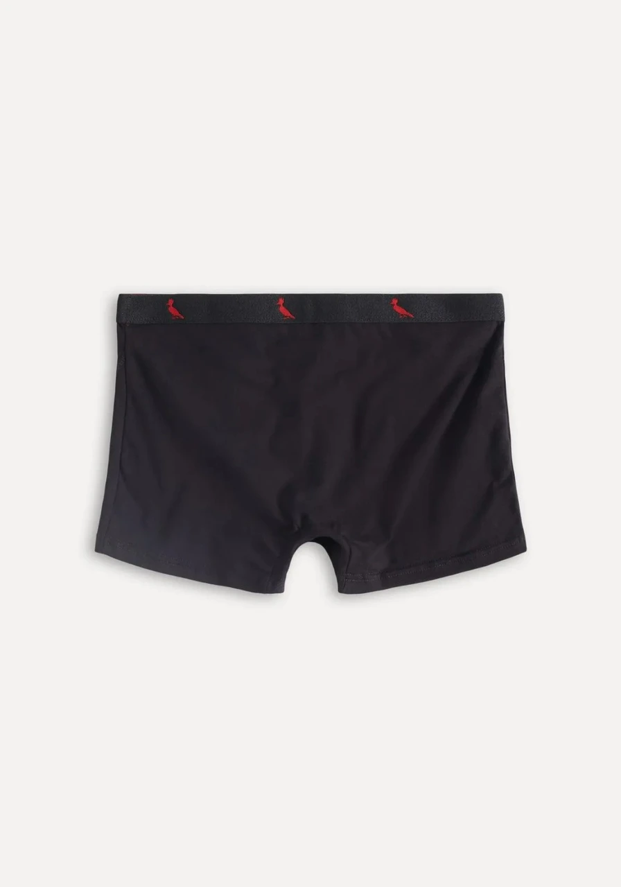 Cueca Boxer Básica Pretas Reserva Ref 14810