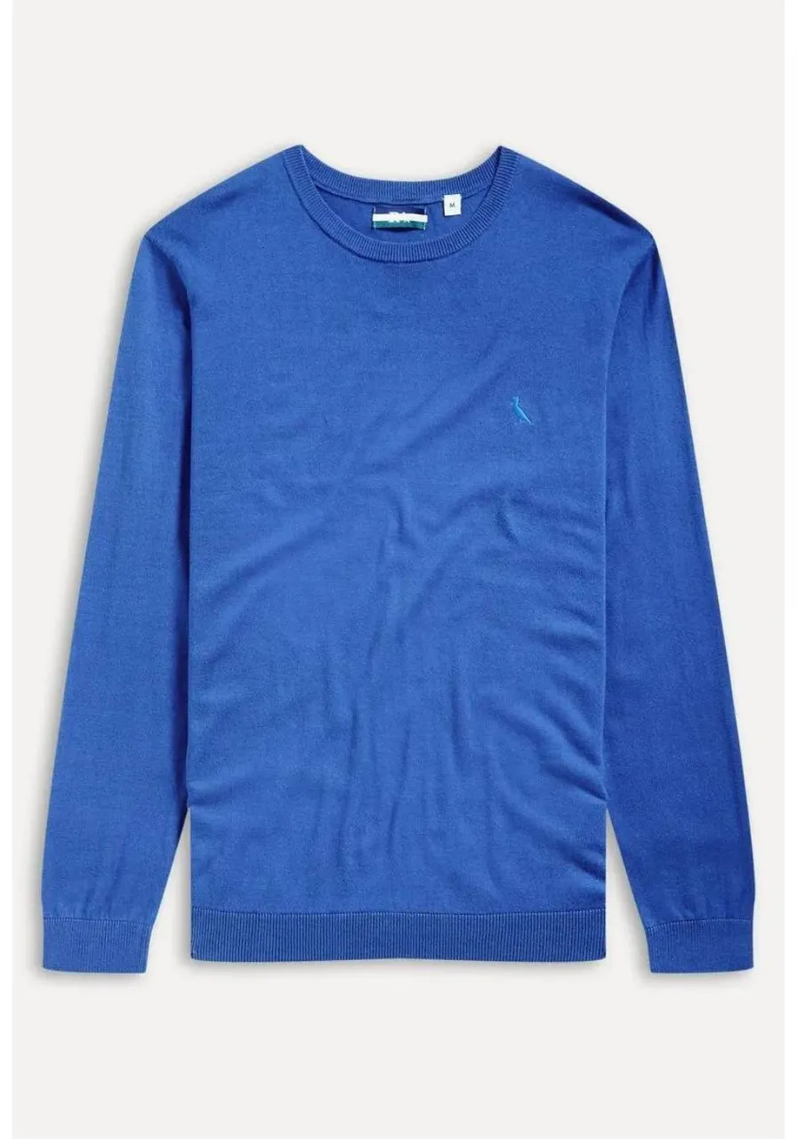 Suéter Tricot Gola Careca Reserva Azul