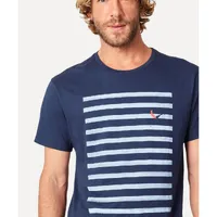 Camiseta Estampada Faixas Reserva - imagem 1