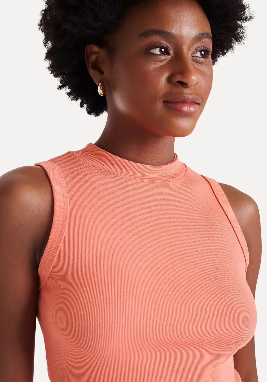 Top Gola Alta Rib Simples Reserva 