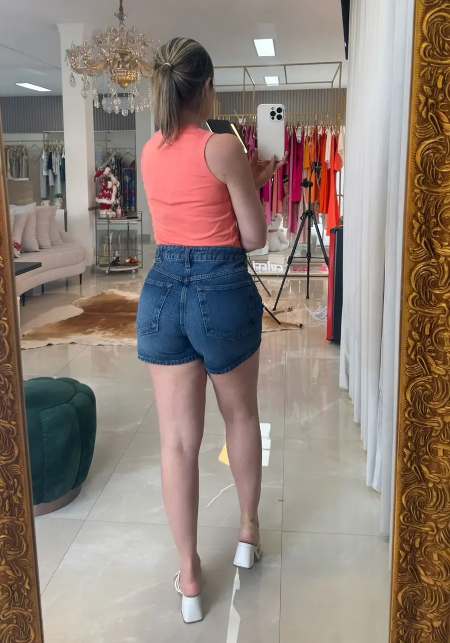 Top Gola Alta Rib Simples Reserva 