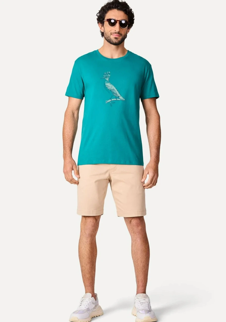 Camiseta Estampa Pica Pau Verde Westerm Reserva Ref 13649