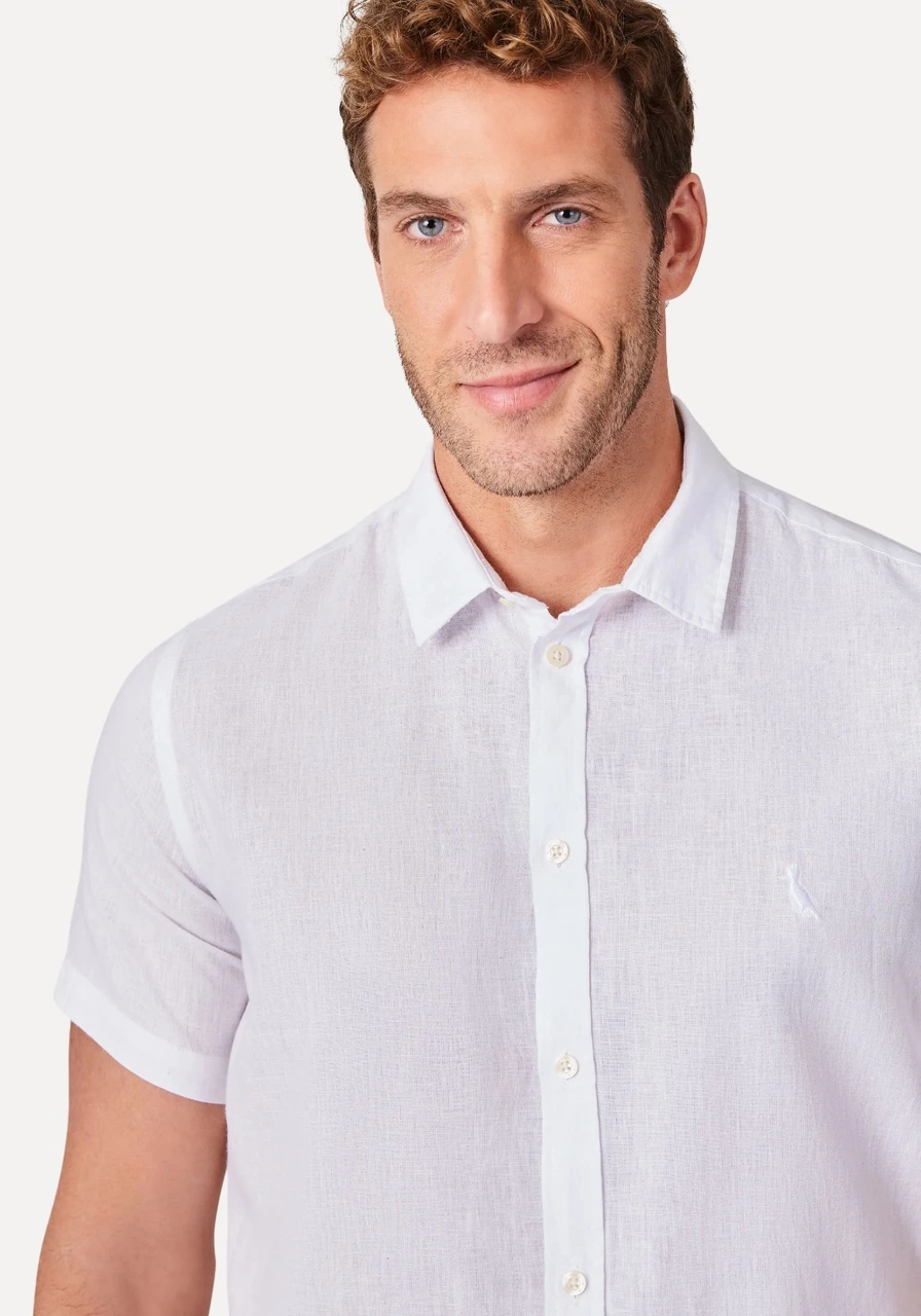 Camisa Mc Linho Pienza Reserva Ref 15111