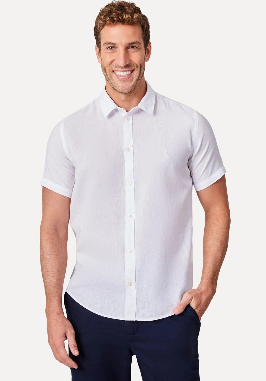 Camisa Mc Linho Pienza Reserva Ref 15111