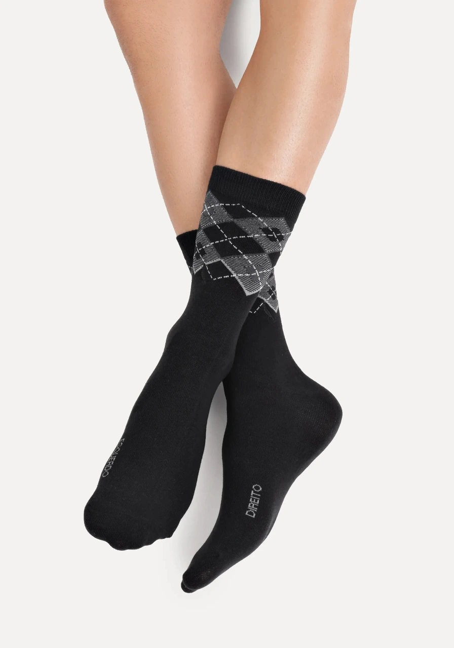 Meia RSV Xadrez Reserva Ref 15134