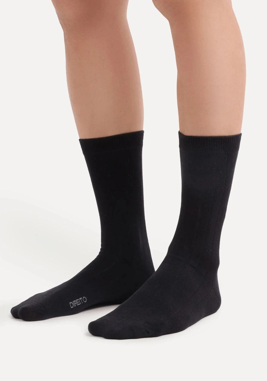 Meia RSV Work Uni Azul Escuro Ref 15135