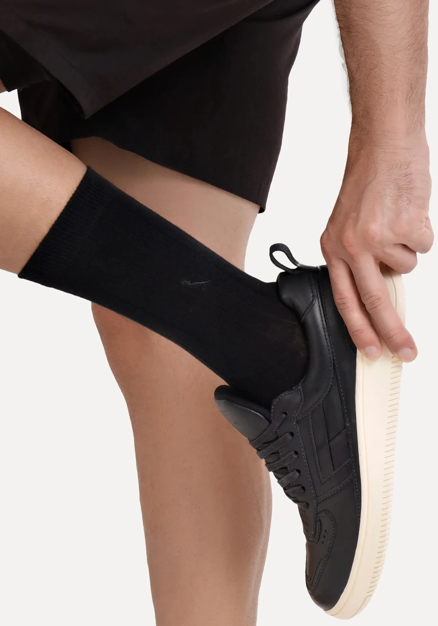 Meia RSV Work Uni Preta Ref 15135