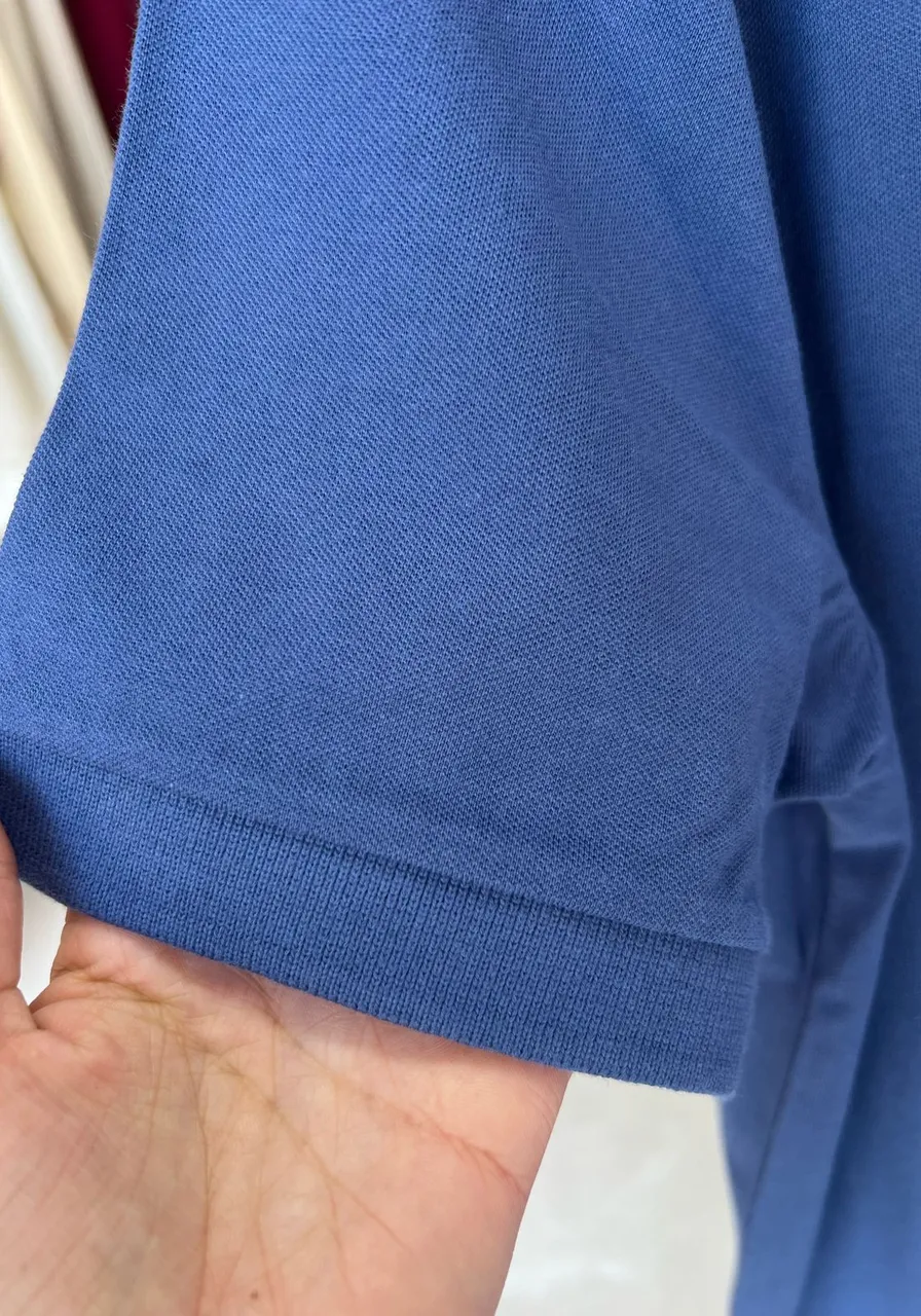 Camiseta Polo Piquet Classica Reserva Azul