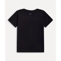 Camiseta Básica Gola Careca Preto - imagem 2