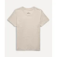 Camiseta Básica Gola Careca Bege - imagem 2