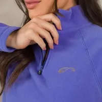 Blusão Fleece Comfort Lilás Azulado - imagem 1