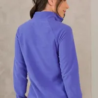 Blusão Fleece Comfort Lilás Azulado - imagem 3
