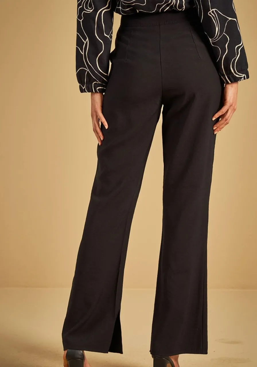 Calça Alfaiataria Com Fenda Sommer