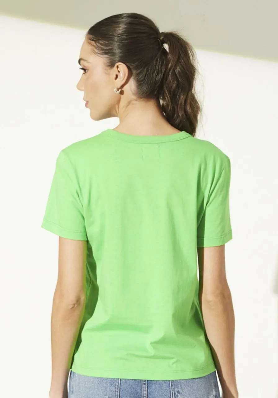 Camiseta Slim Com Aplicação Sommer