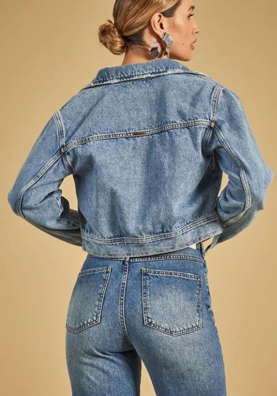 Jaqueta Jeans Indigo Sommer