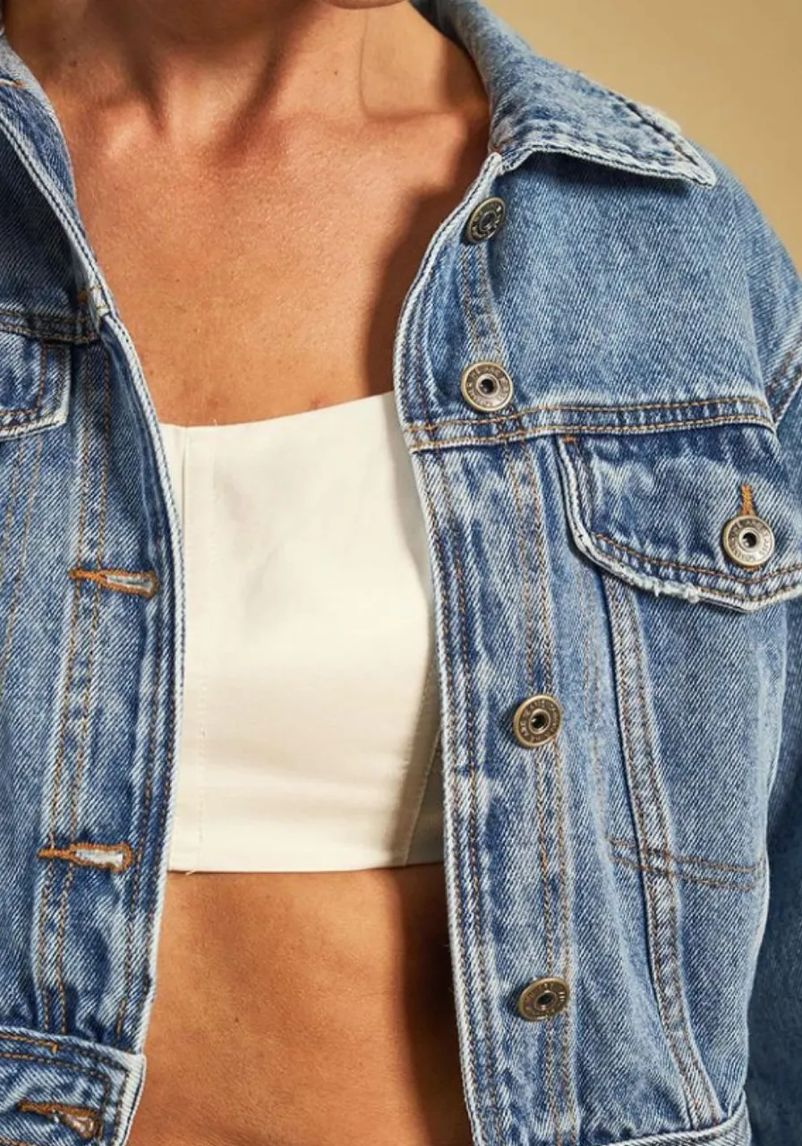 Jaqueta Jeans Indigo Sommer