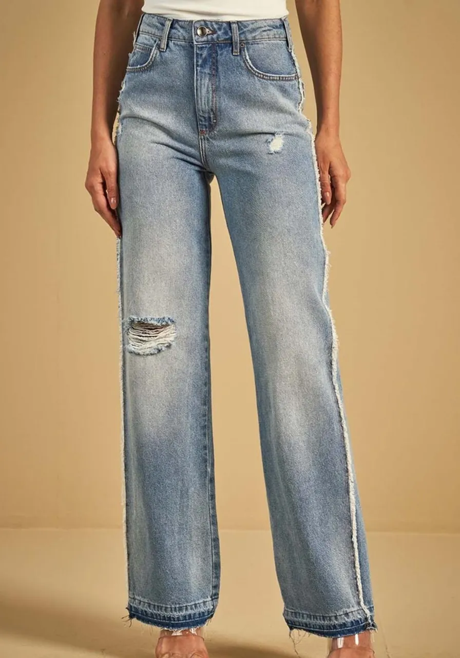 Calça Jeans Straight Sommer