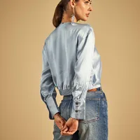 Blusa Manga Longa Azul Sweet Dreams  - imagem 3