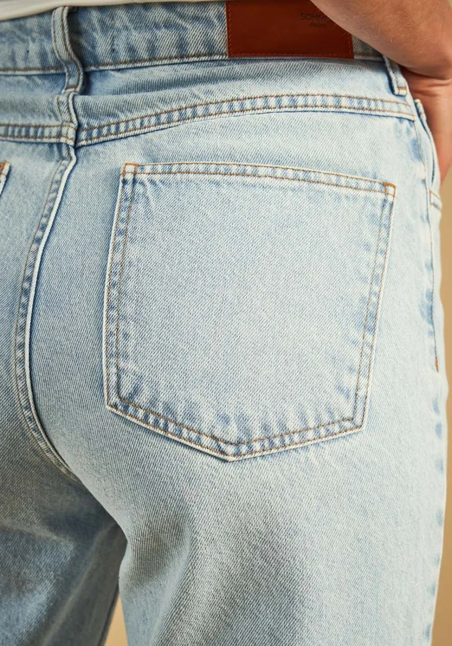 Calça Jeans Reta Indigo Sommer