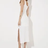Vestido Midi Com Alça De Crochê Off Shell Sommer Ref 12090 - imagem 1