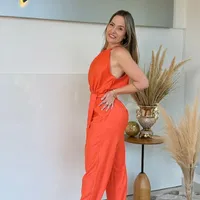 Macacão Sommer Laranja Disco Ref 16317 - imagem 2