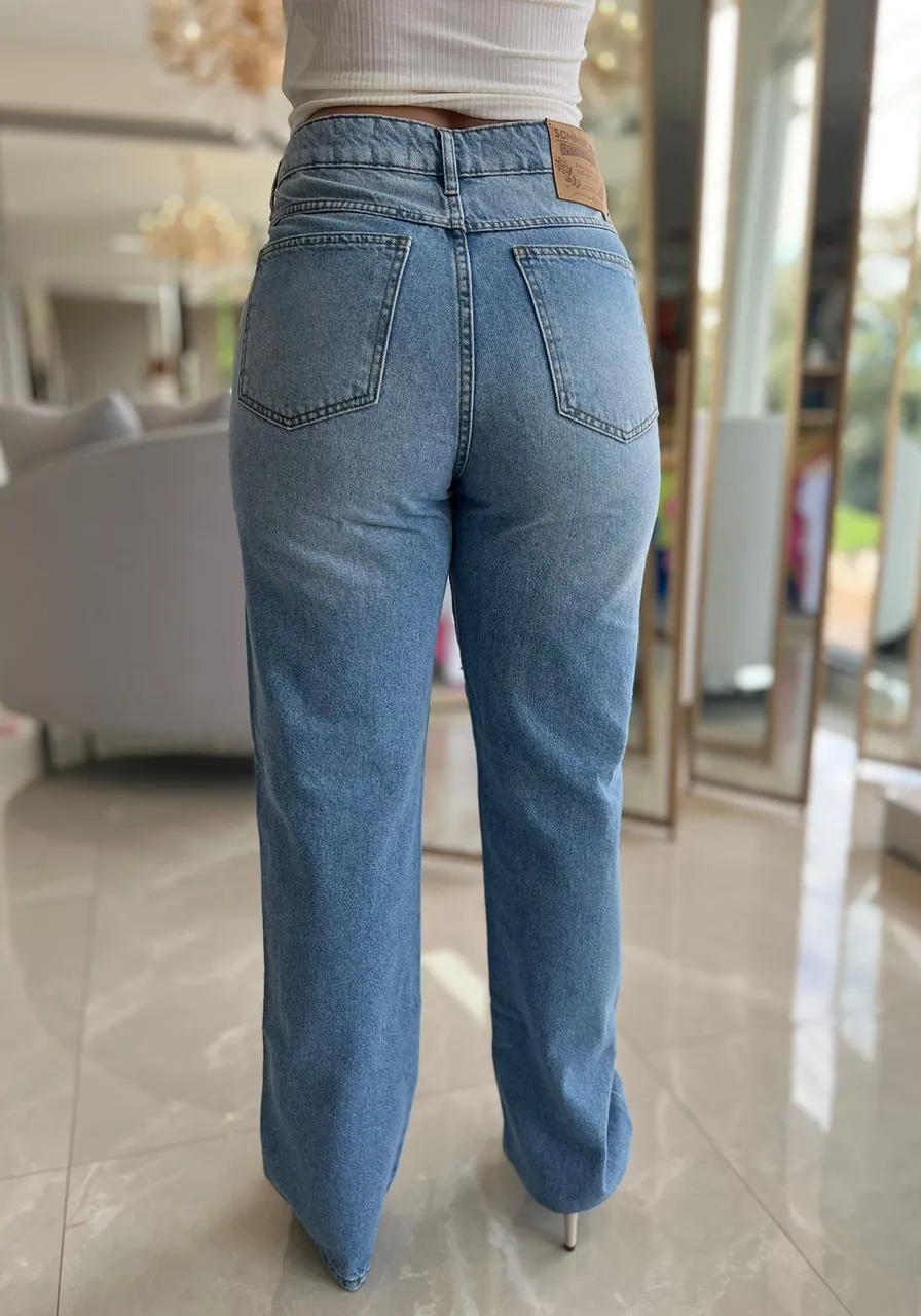 Calça Jeans Reta Sommer