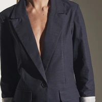 Blazer Alfaiataria Com Lapelas Sommer  - imagem 9