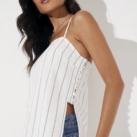 Regata Listrada Reta Detalhe Botões - imagem 1