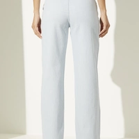 Calça Jeans Reta Straight Listras - imagem 3