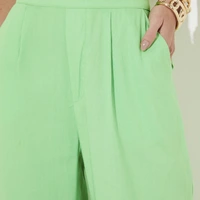 Calça Alfaiataria Com Pregas E Linho - imagem 2