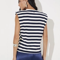 Camiseta Muscle Tee Listrada Sommer - imagem 1