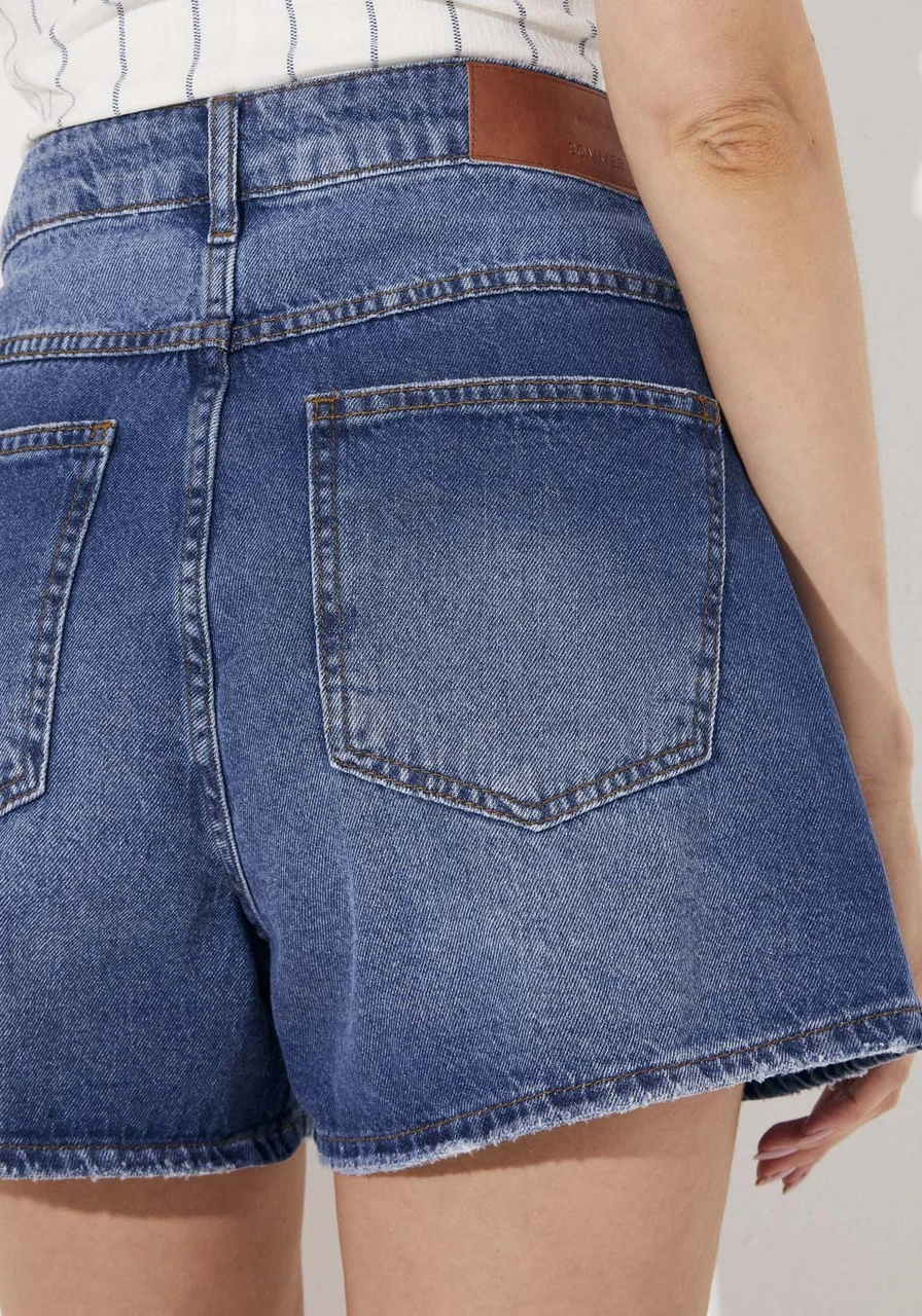 Short Jeans Curto Vintage Sommer 