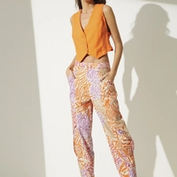 Colete Em Linho Com Fivela Sommer - imagem 3