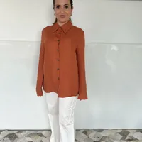 Camisa Social Sommer Marrom - imagem 1