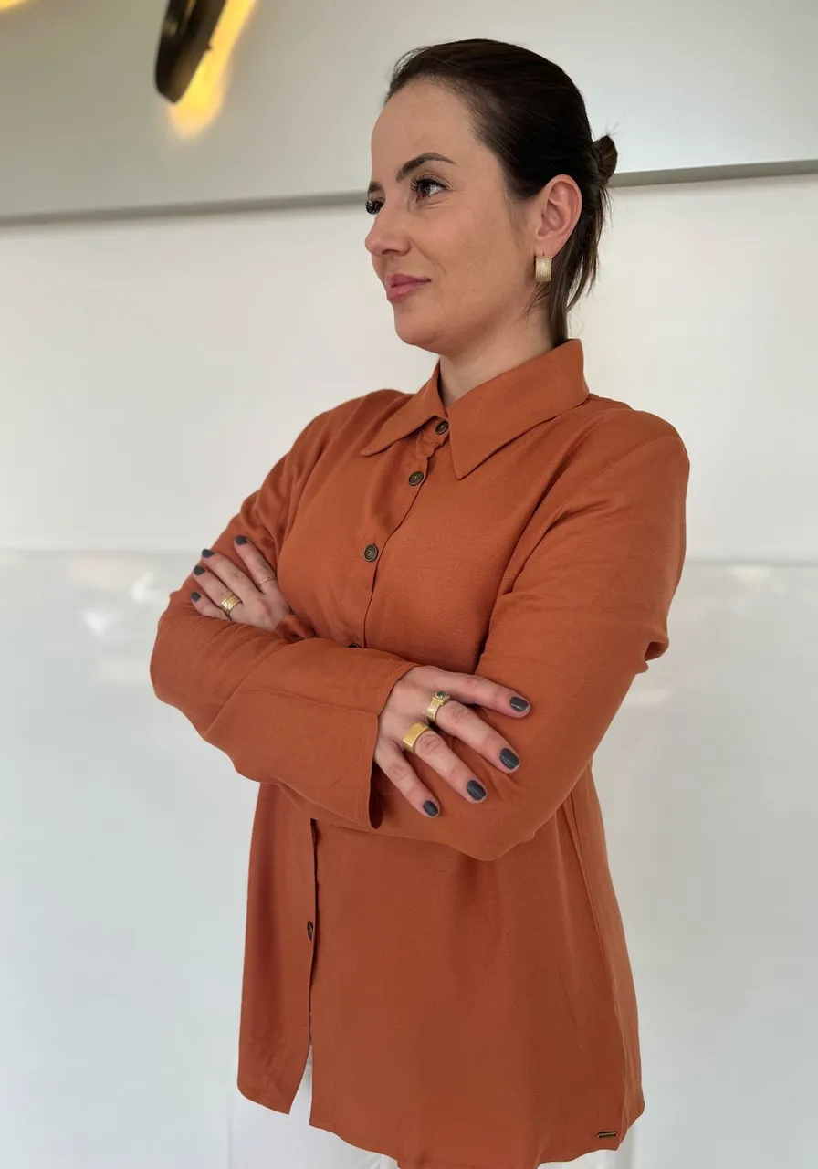 Camisa Social Sommer Marrom