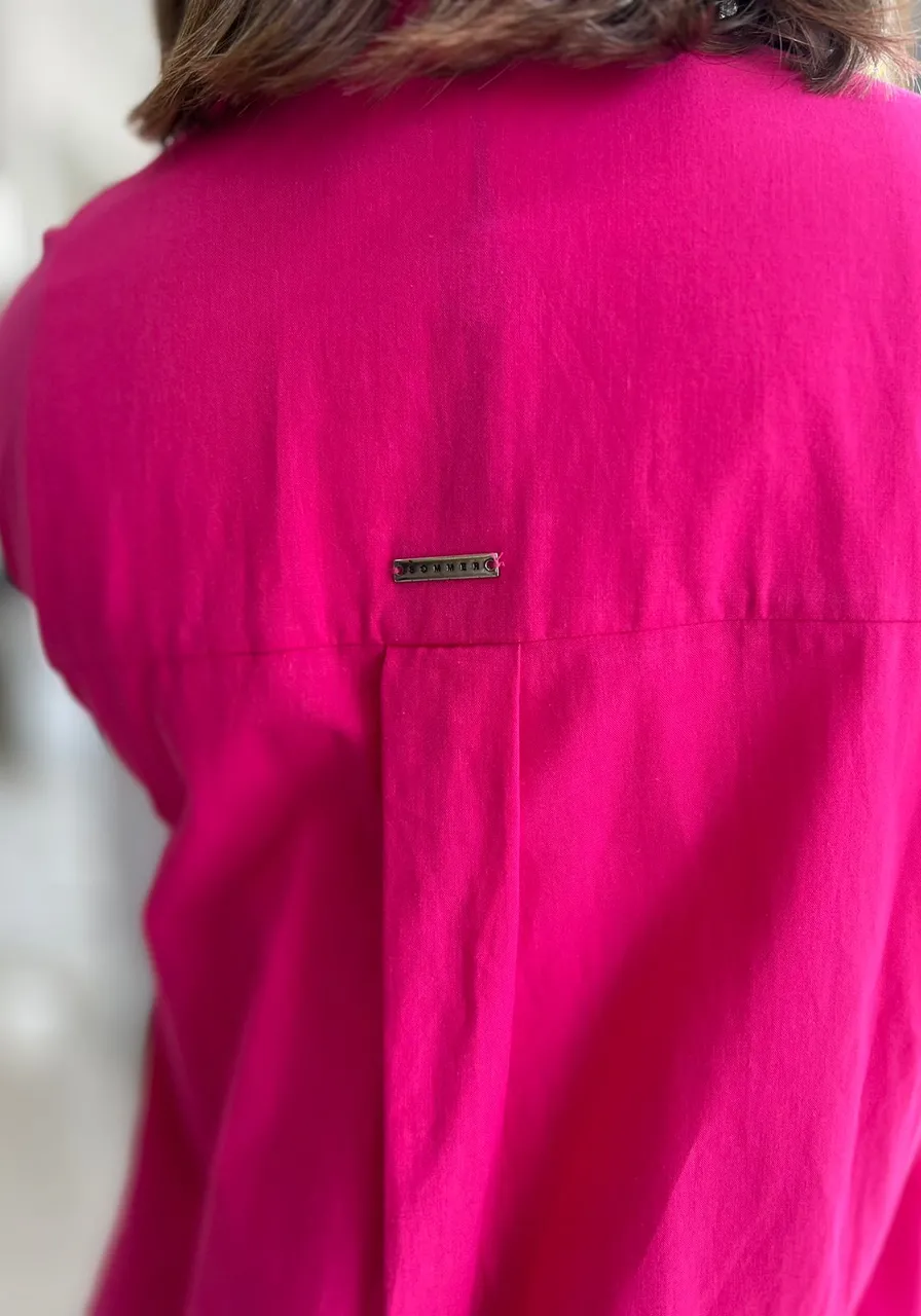 Camisa Alfaiataria Rosa Sommer